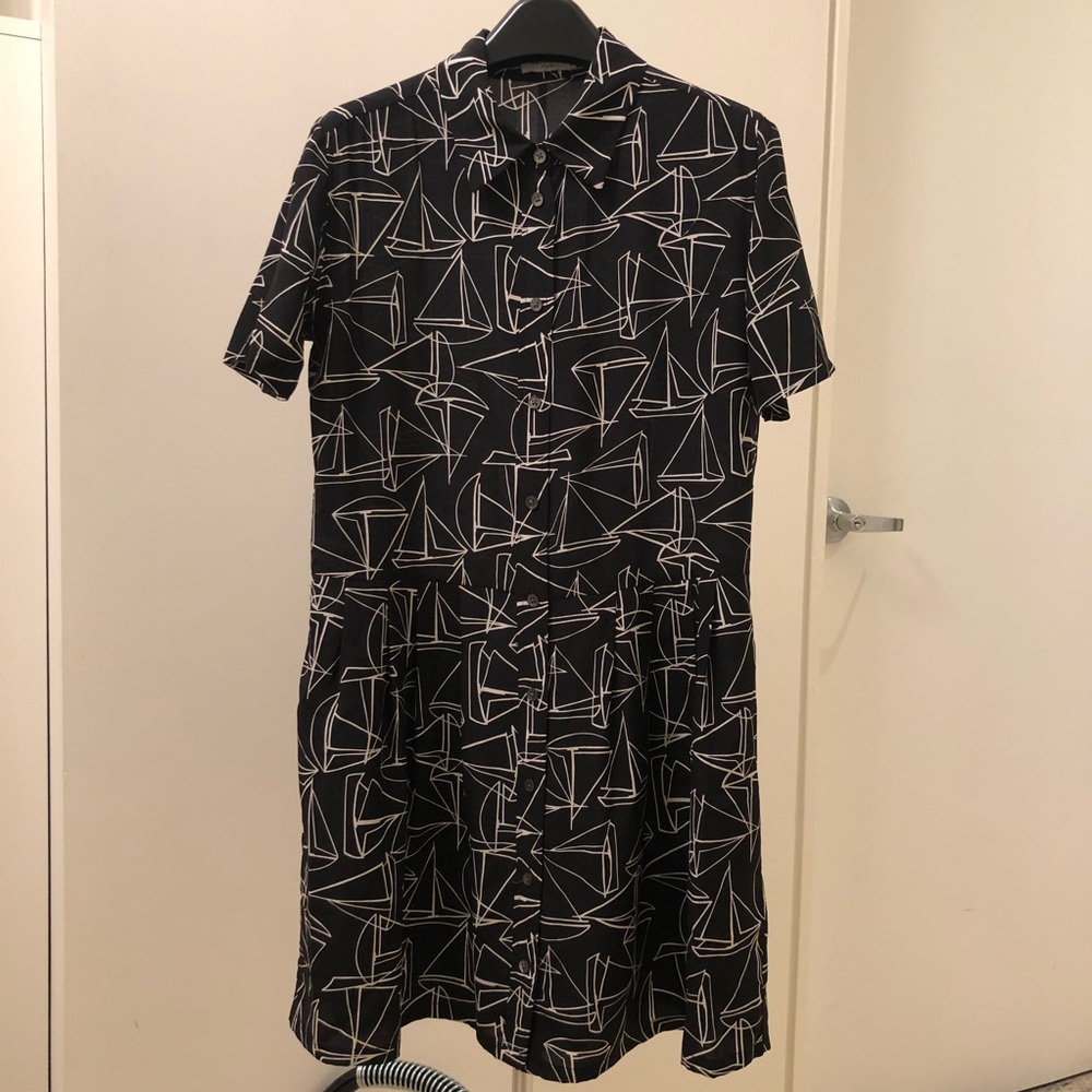 Equipment Printed Dress